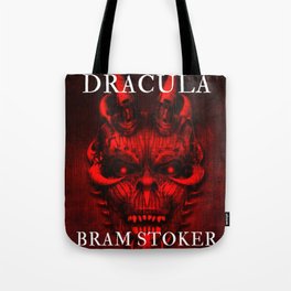 Dracula by Bram Stoker book jacket cover by 'Lil Beethoven Publishing vintage poster / posters Tote Bag