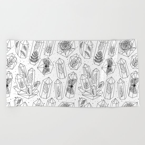 Terrariums Beach Towel