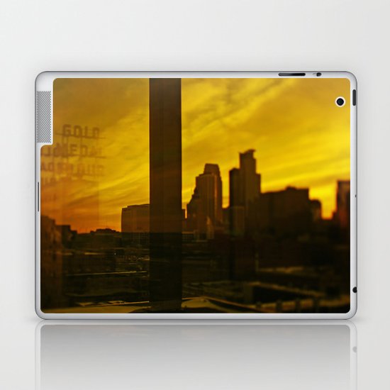 golden minneapolis Laptop & iPad Skin