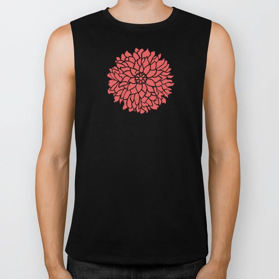 Chrysanthemum Biker Tank