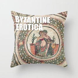 BYZANTINE EROTICA Throw Pillow