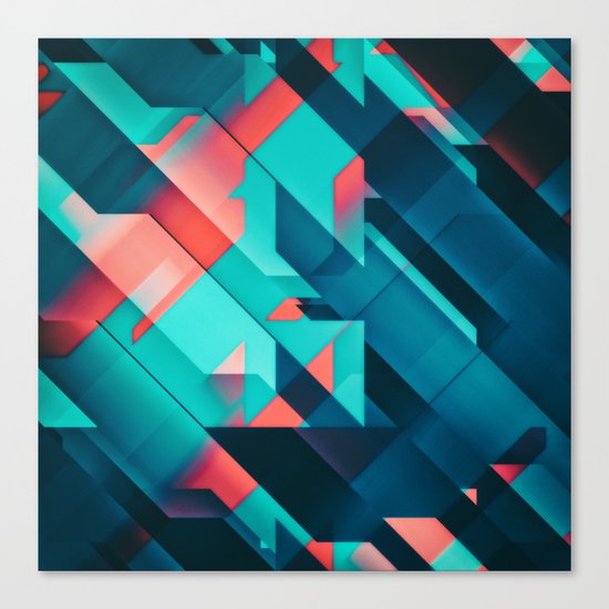 Congruency Path Rejection Canvas Print
