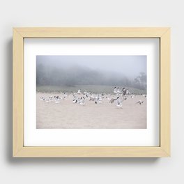 Fog And Friends Recessed Framed Print