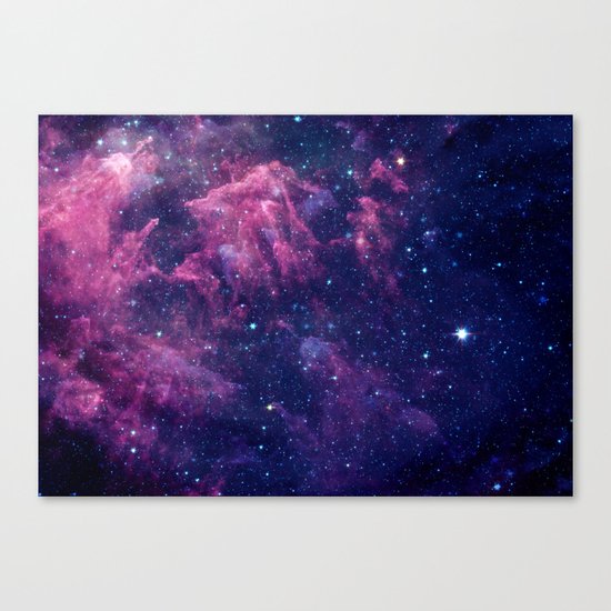 Space nebula Canvas Print