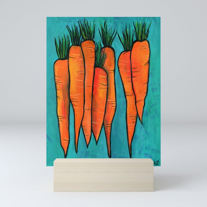 Carrots Mini Art Print