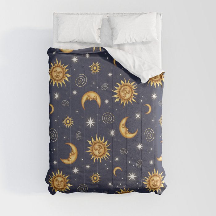 Vintage Celestial Mood Comforter