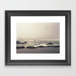 Northern California Waves | 35mm Film Photography Framed Art Print