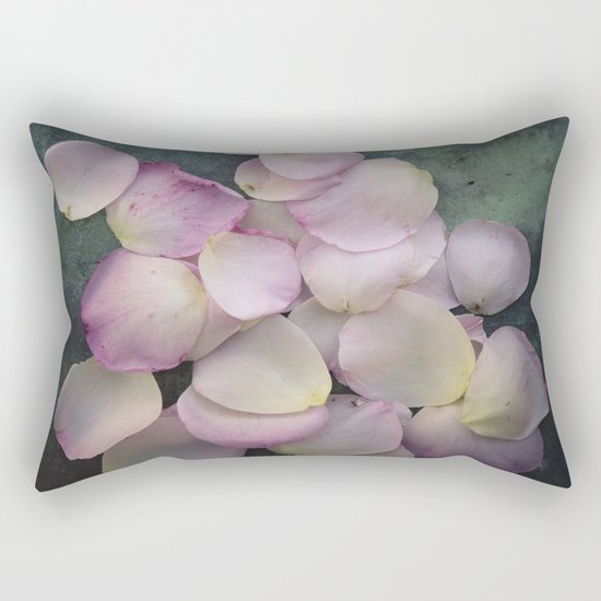 Rose Petals II Rectangular Pillow