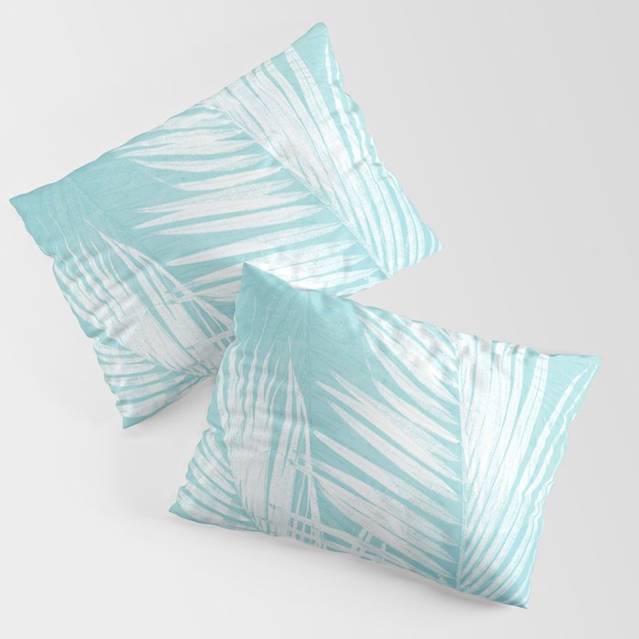 Teal standard pillow sales shams