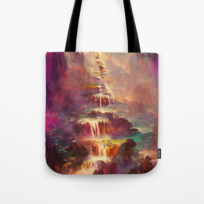 Infinite Waterfall Tote Bag