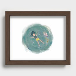 Float Recessed Framed Print