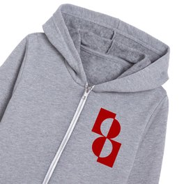 Circle and abstraction 67 Kids Zip Hoodie