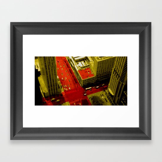 crossroads Framed Art Print