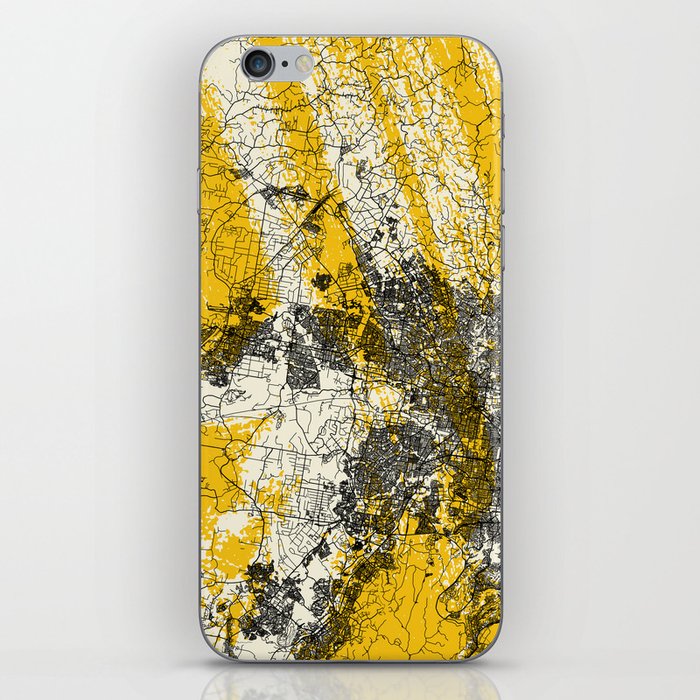 Australia, Sydney City Map - gift for backpackers iPhone Skin
