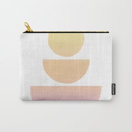 Balancing Shapes NO.1 | Neon Gradient Carry-All Pouch