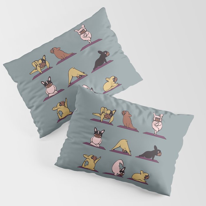 Society6 ケース Frenchie Yoga by Huebucket Frenchie Yoga Yoga Mat by Huebucket | Society6