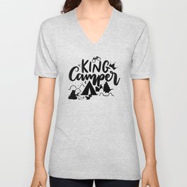 King Camper V Neck T Shirt