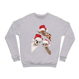 Christmas Animals Gang Crewneck Sweatshirt