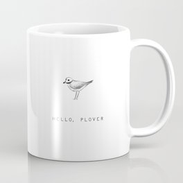 'Hello, Plover' Piping Plover from Maine Mug