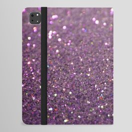 Purple Iridescent Glitter iPad Folio Case