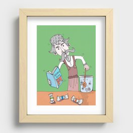 Brightly Island Mixing Potions Recessed Framed Print