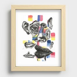 Face it Recessed Framed Print
