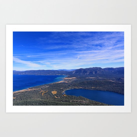 South Lake Tahoe Art Print
