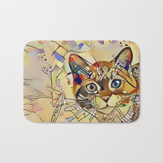 Cat Basil Bath Mat