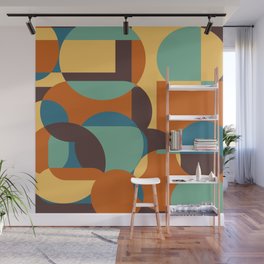 3  Abstract Geometric Shapes 211222 Wall Mural