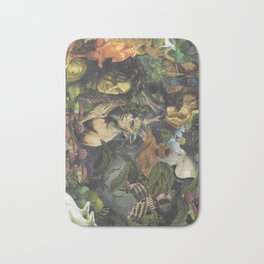 Horned Gods Bath Mat | Witchcraft, Wicca, Wild, Festivalgear, Hunter, Paper, Satyr, Faun, Pagan, Collage 