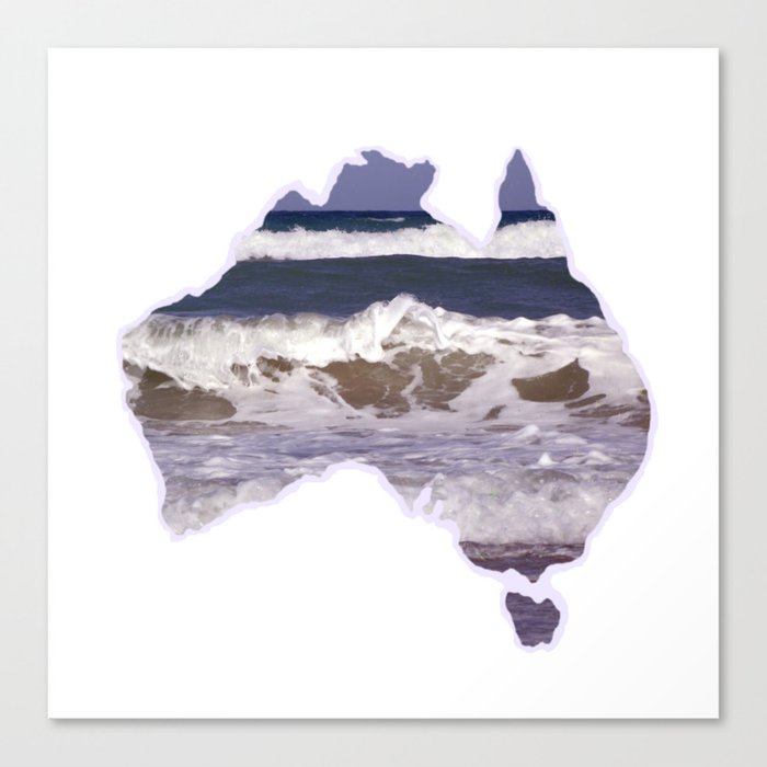 Australia beach Canvas Print
