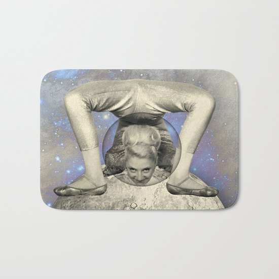 COSMIC CONTORTIONIST Bath Mat