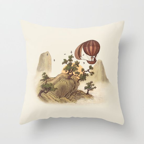 The Journey Throw Pillow