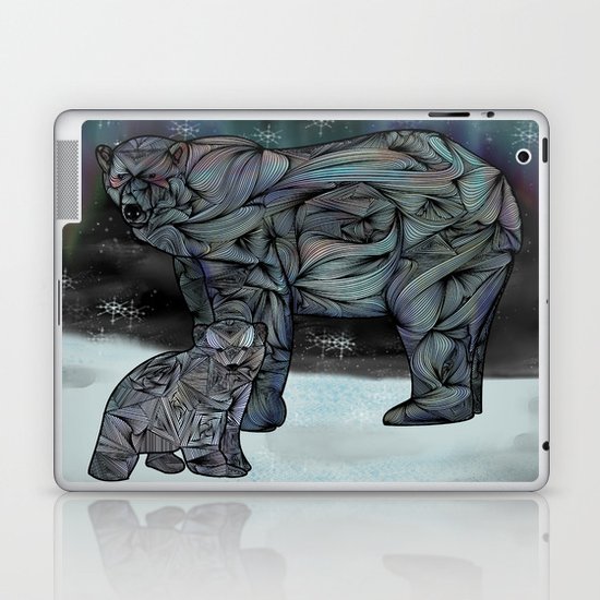 Polar Bears Laptop & iPad Skin
