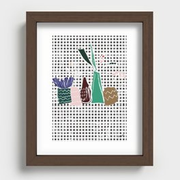 Hello February  Recessed Framed Print