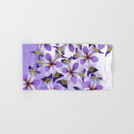 In the eye of the Iris Hand & Bath Towel