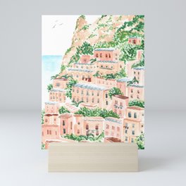 An Italian Shore Mini Art Print