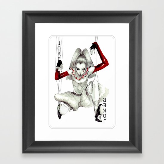 Joker Framed Art Print