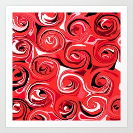 Ruby Red Art Prints Society6