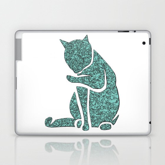 Sassy Cat Laptop & iPad Skin