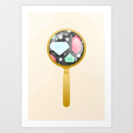 Hidden Gems Art Print