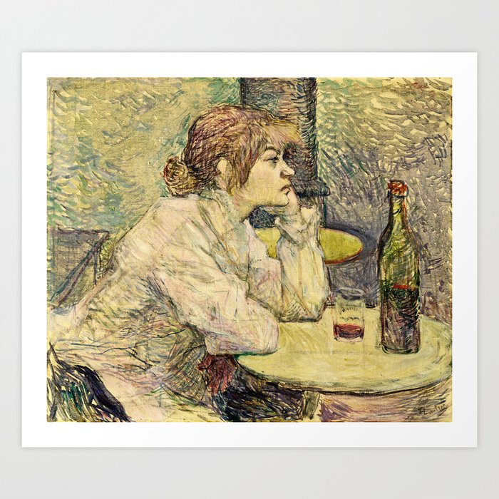 Henri De Toulouse Lautrec The Hangover Art Print By Fineartpaintings Society6
