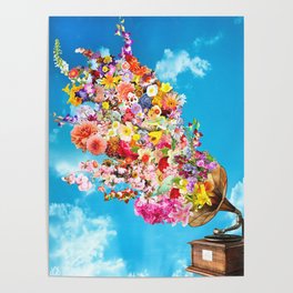 Tunes in Bloom Poster