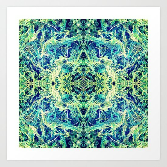 GRASS GODDESS Art Print