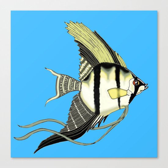Angelic Angelfish Canvas Print