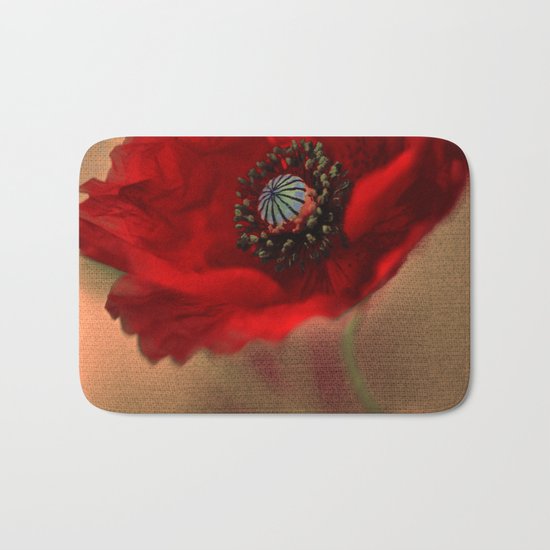 Poppies(romantic). Bath Mat