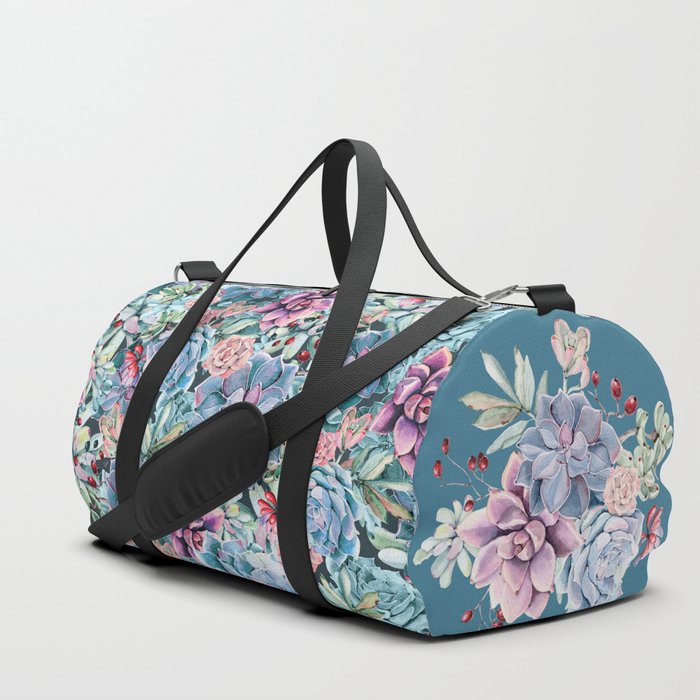 Succulents - For the Memory of a Never-ending Love Duffle Bag