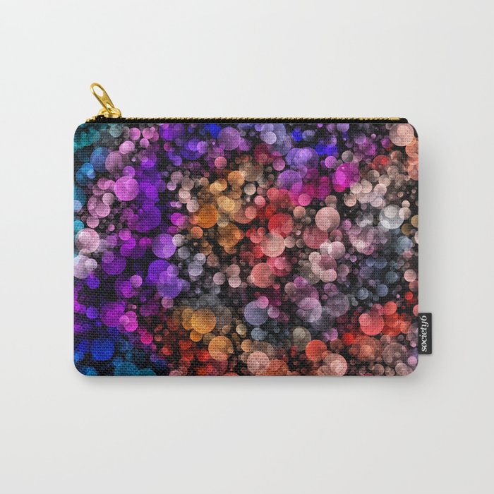 Bokeh Background Lights Texture Pattern Carry-All Pouch