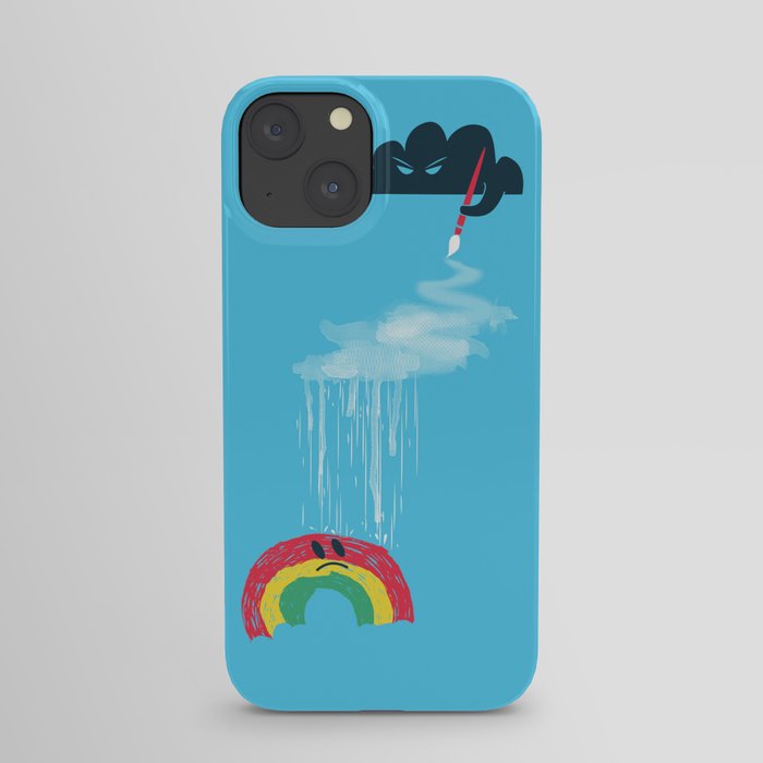 Rain Rain Go Away iPhone Case