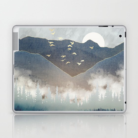 Blue Mountain Mist Laptop & iPad Skin